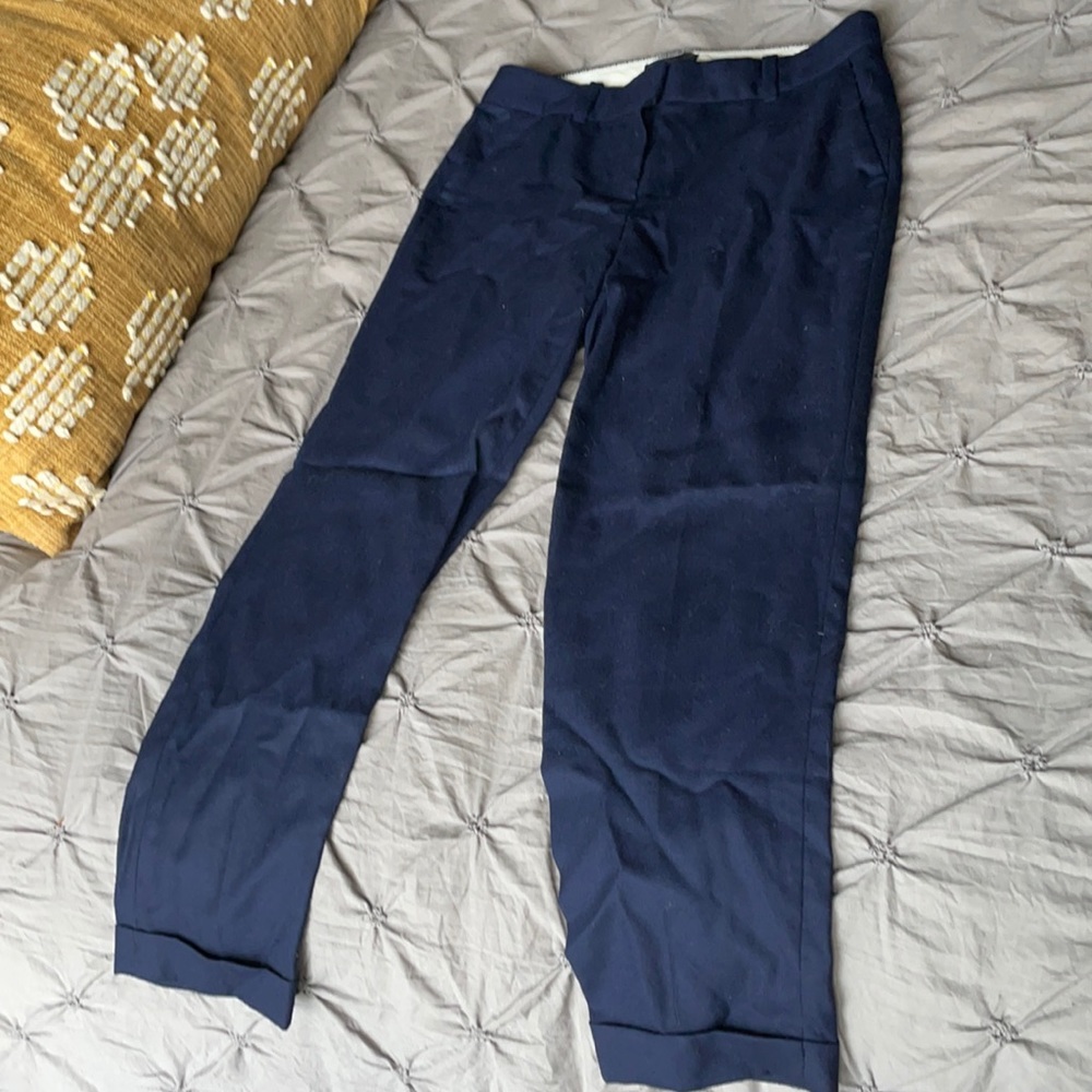 JCrew navy capris pants